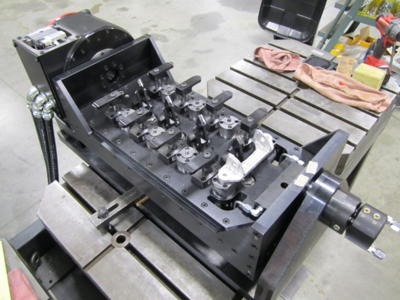 VMC Workholding with 4th Axis VMC Workholding with 4th Axis