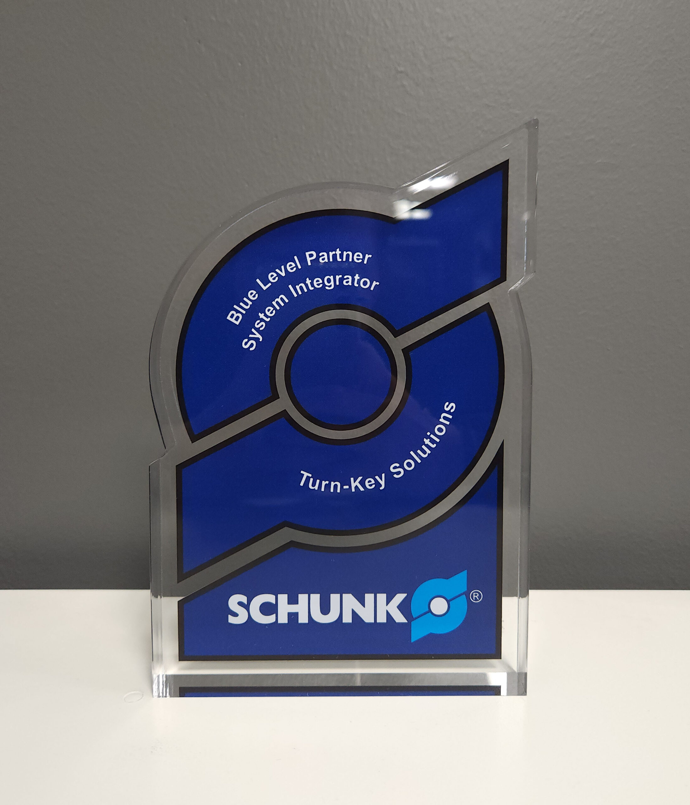 Blue Level Partner Systems Integrator (Awarded by Schunk)